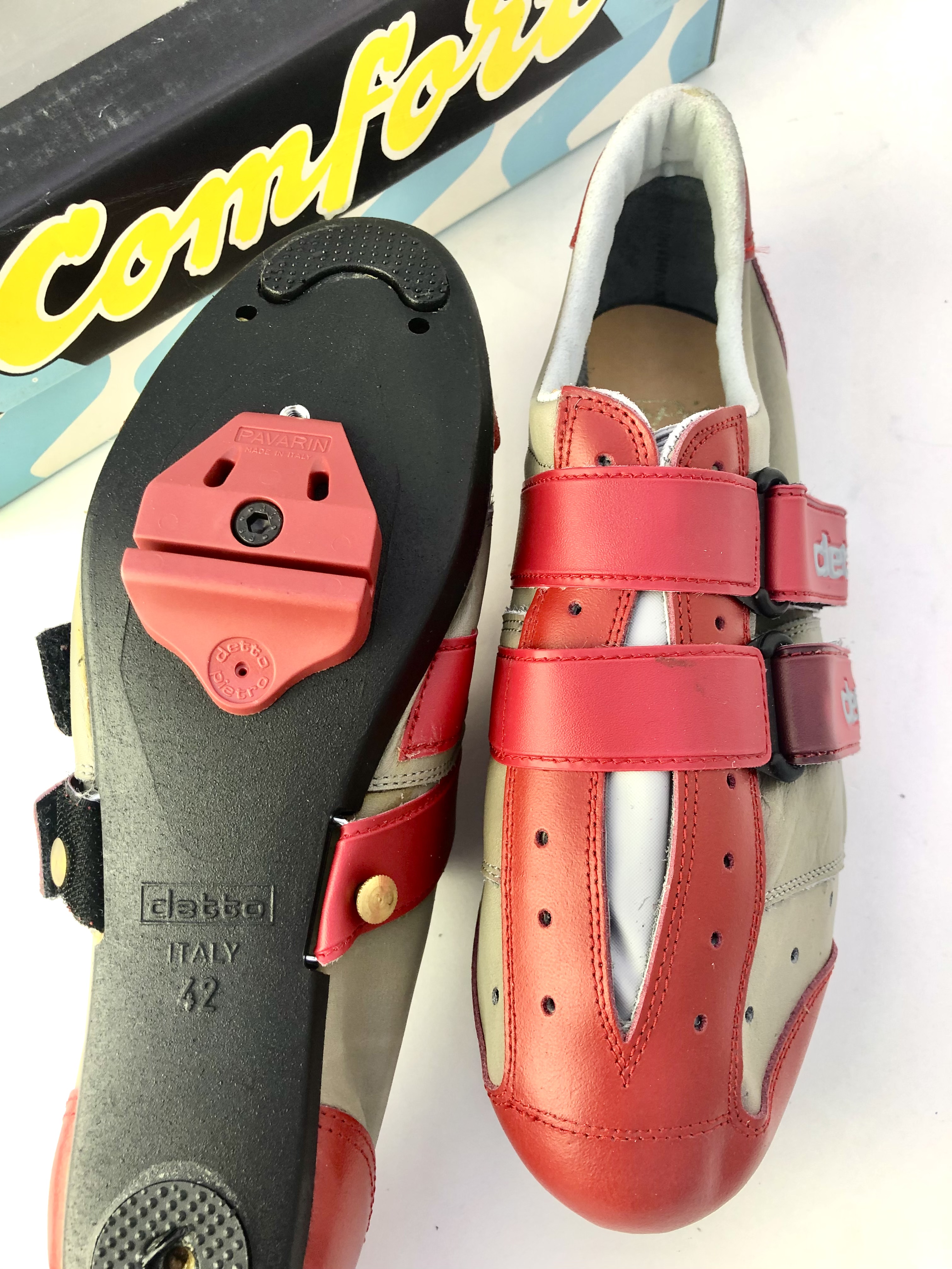 detto_pietro_italy_milano_corso_cilcli_cycling_shoe_comfort_red_2