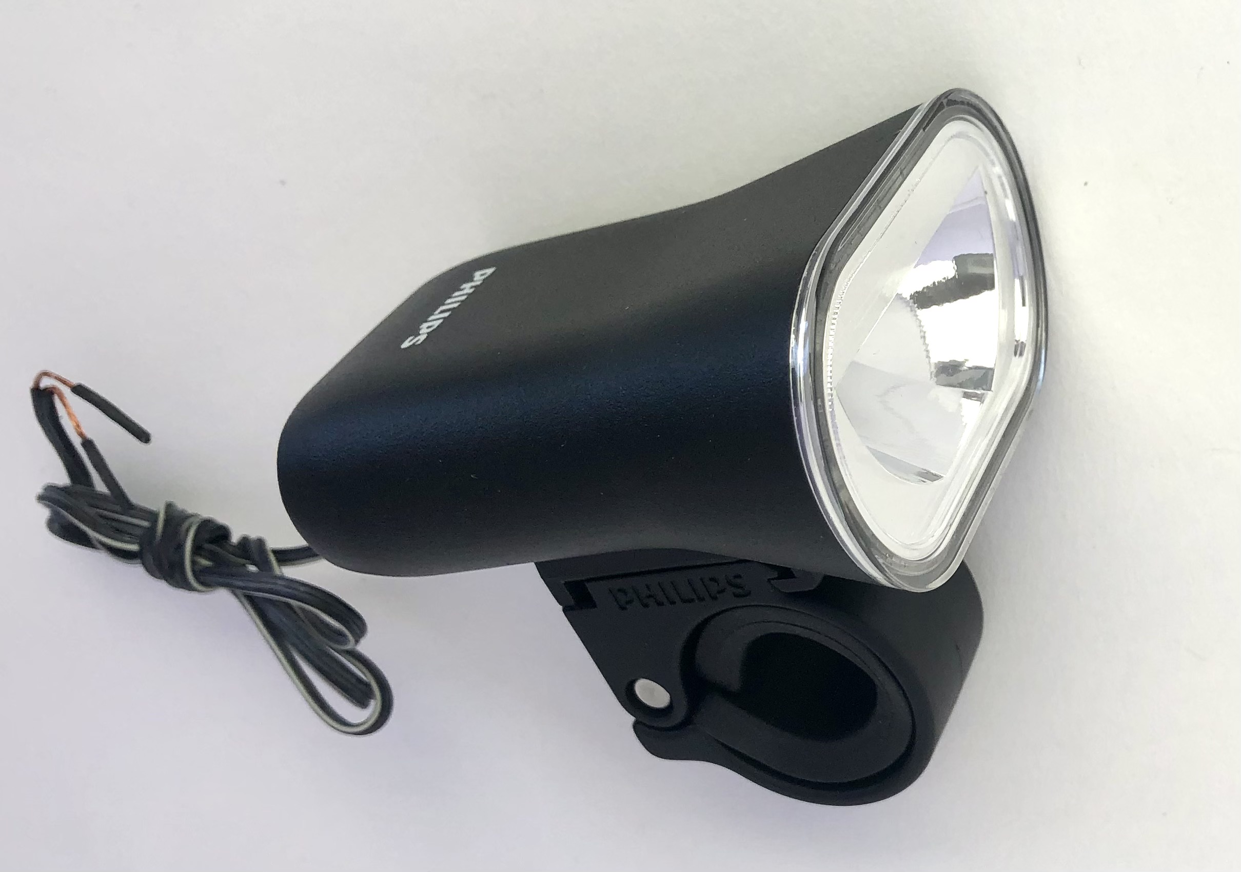 Philips LED E-Bike Frontlampe schwarz zur Lenkermontage