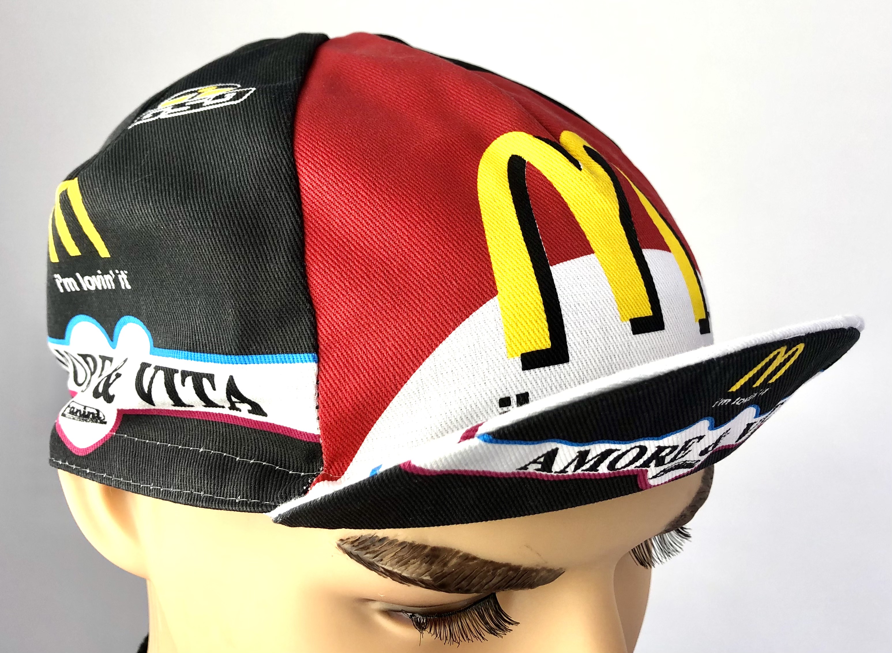 Retro Radsportmütze Team Amore & Vita - McDonald's
