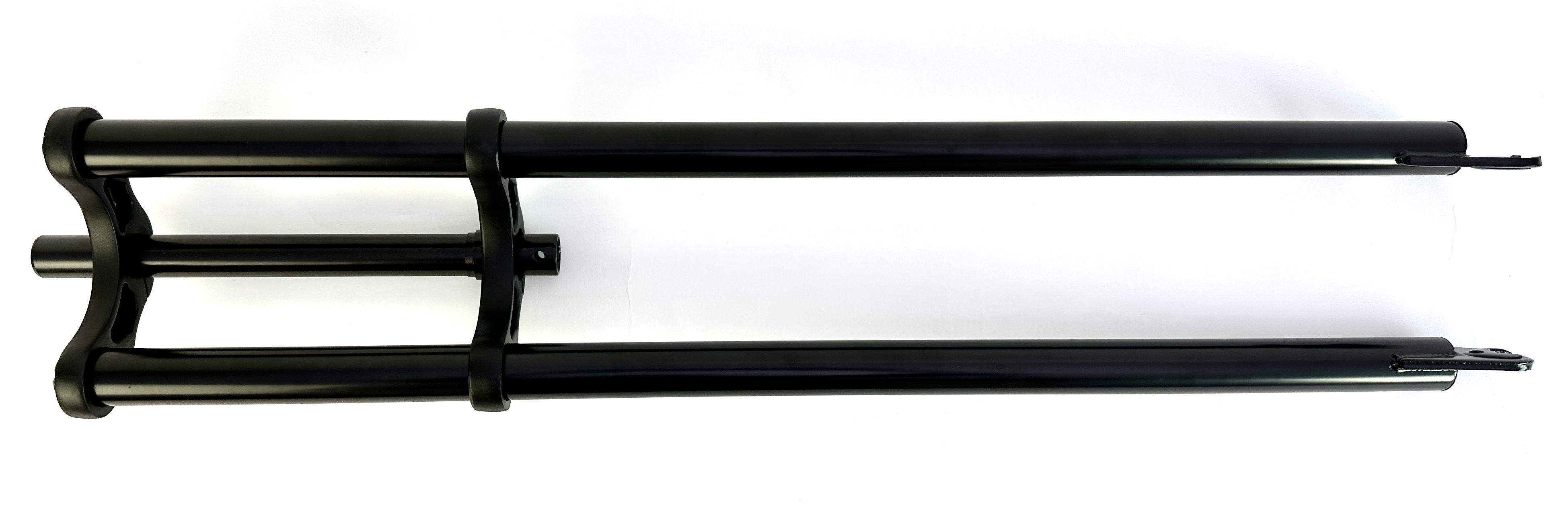 5-Doppelbrückengabel, schwarz 800 mm, für 20-28 Zoll-Reifen 1 Zoll Schaft