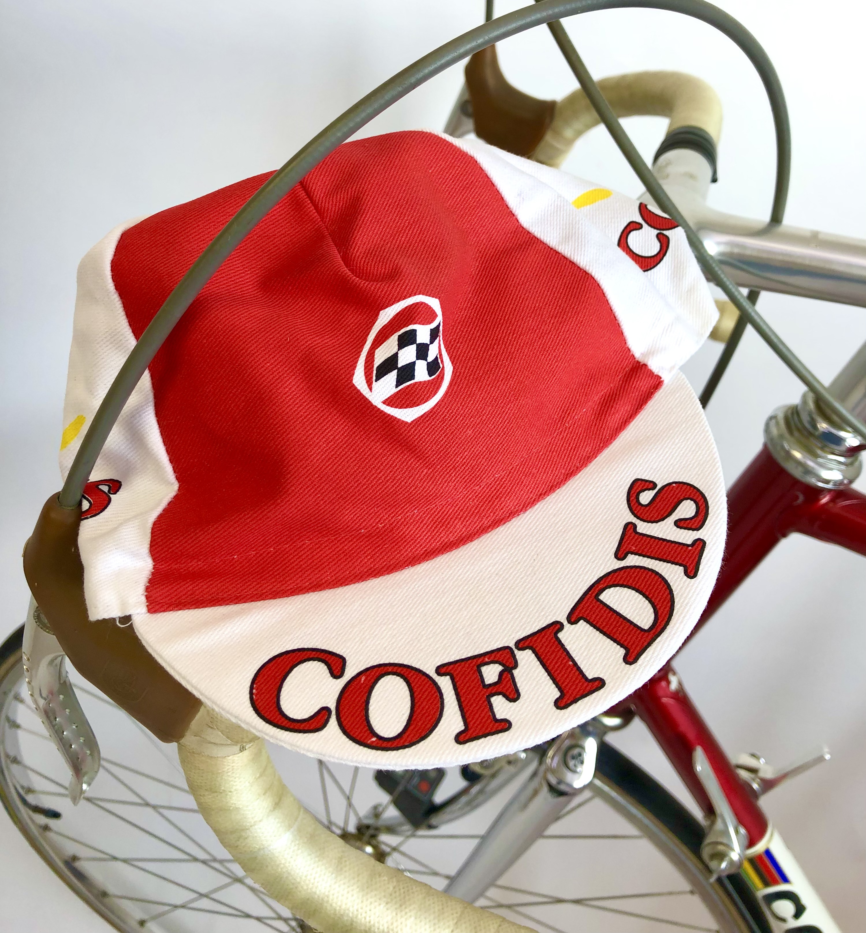 Retro Radsportmütze Team Cofidis