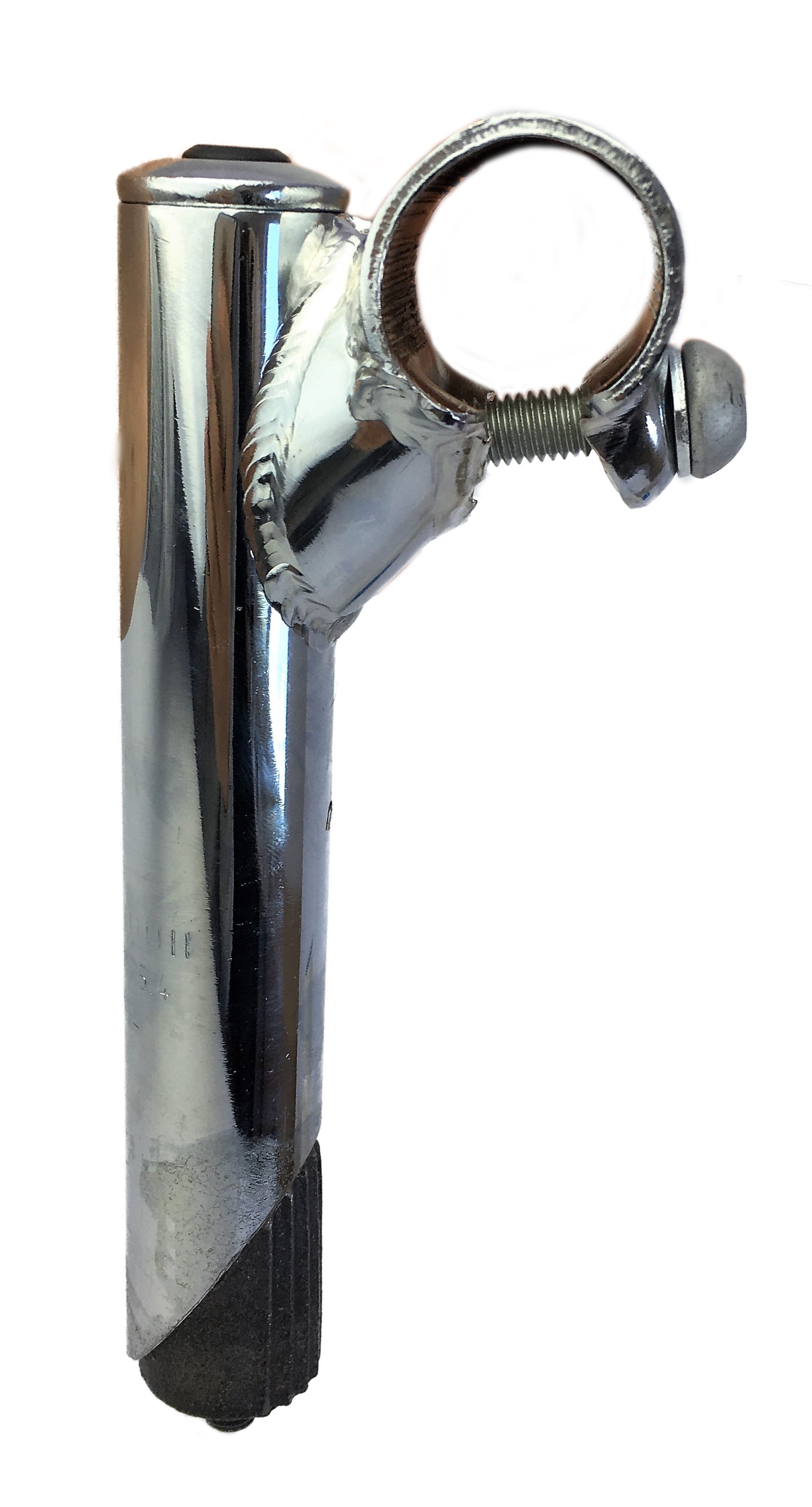 Vorbau 25,4 - 25,4,  40mm, Stahl-Schaft mit 1-Fach Schraubenlenkerklemmung verchromt Humpert Ergotec