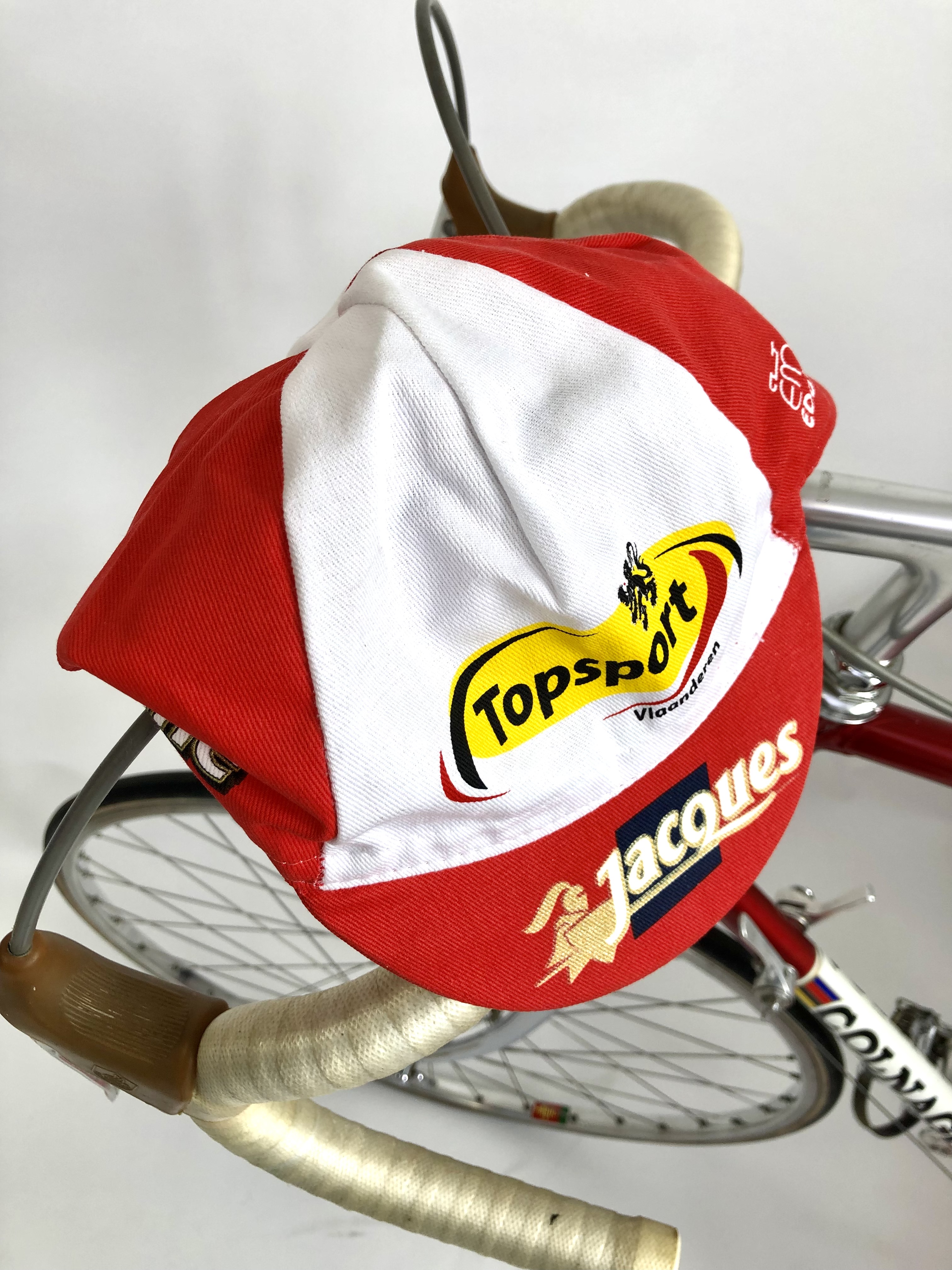 Retro Radsportmütze Team Topsport Jacques
