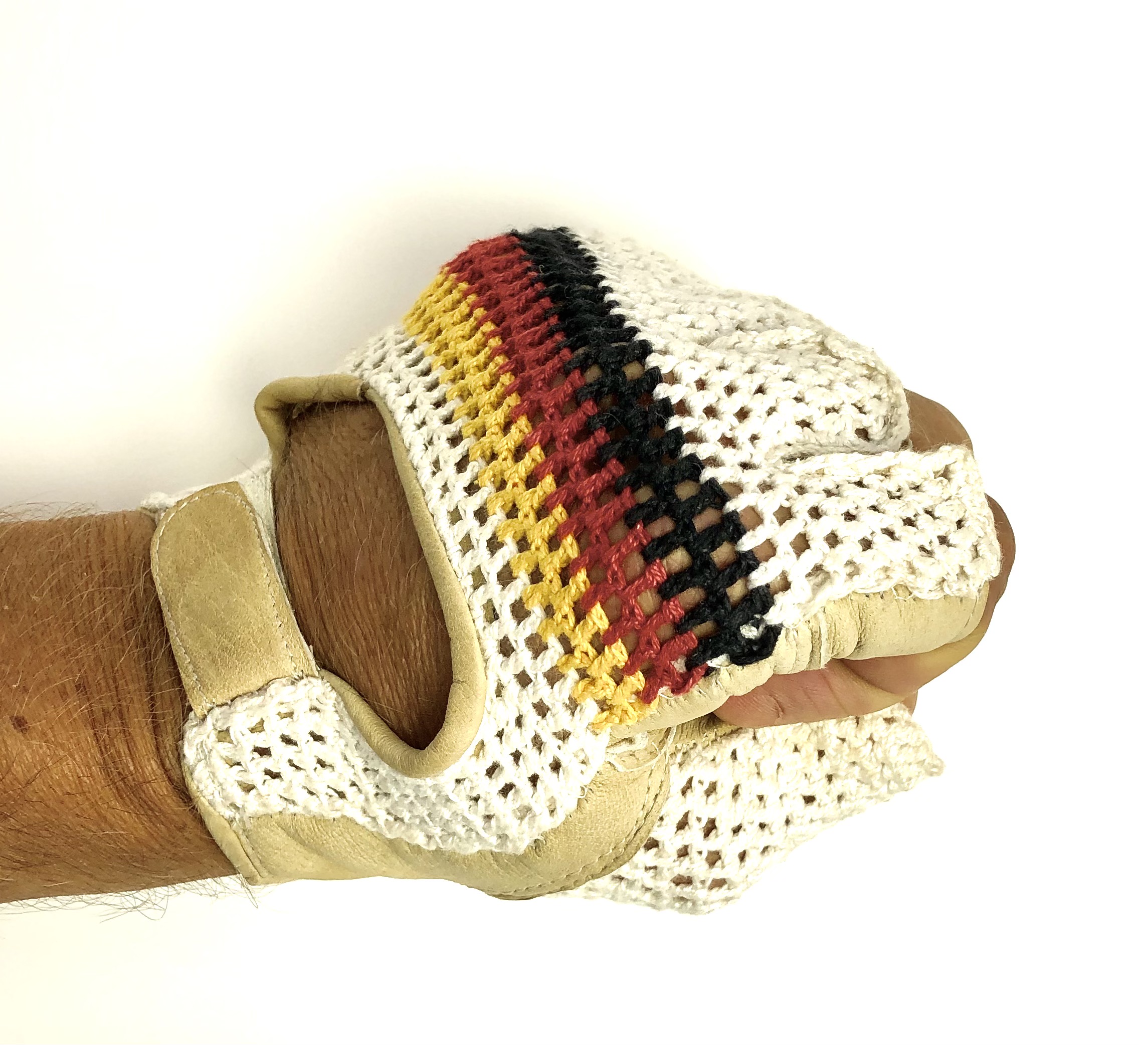 Original_GANT_1970s_vintage_bicycle_gloves_with_chrocheted_upper_hand_Size_12_black-red-gold_2