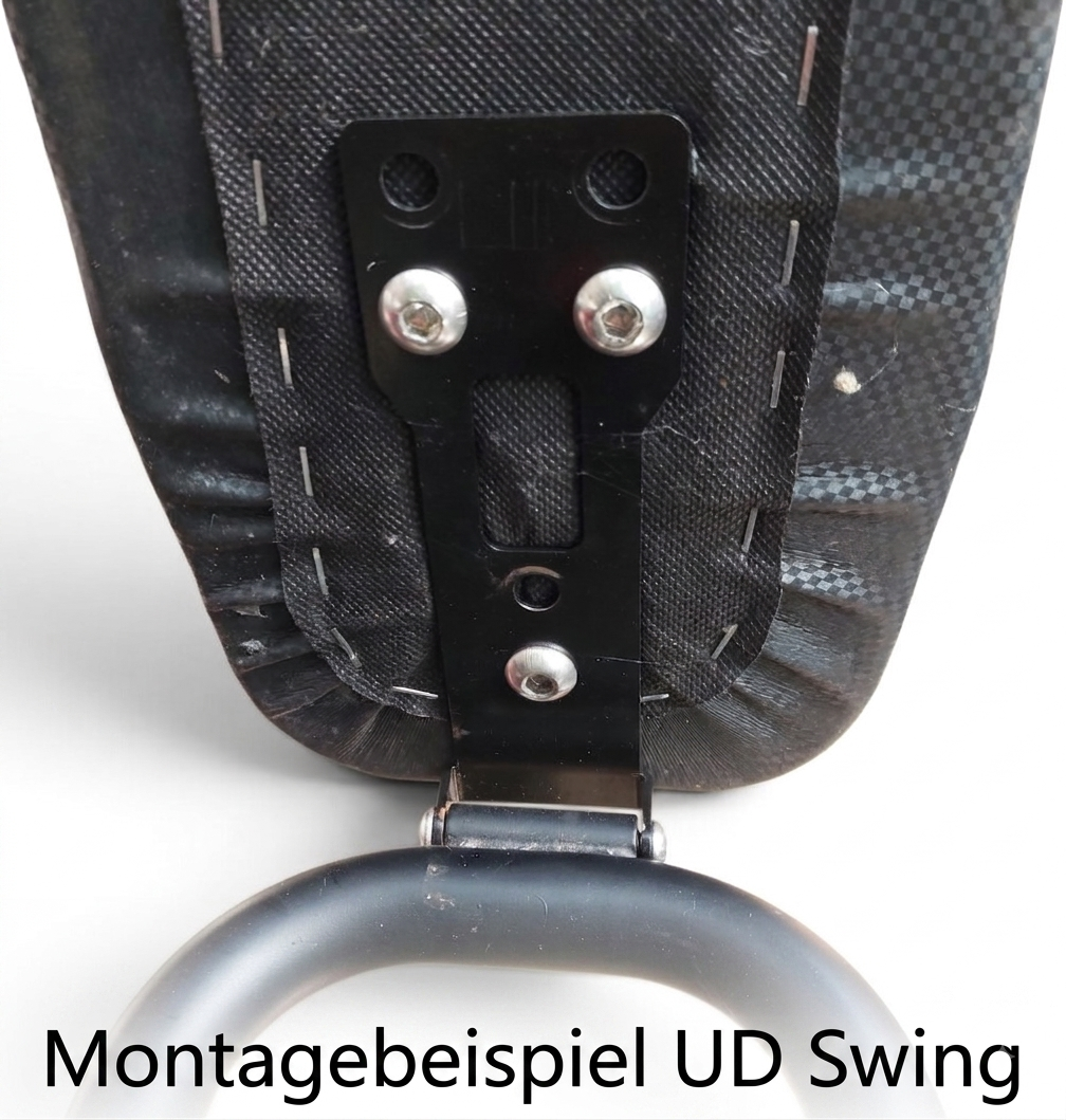 UD Sitzbankhalter / Scharnier für kurze Sitzbank UD Swing und Uni MK