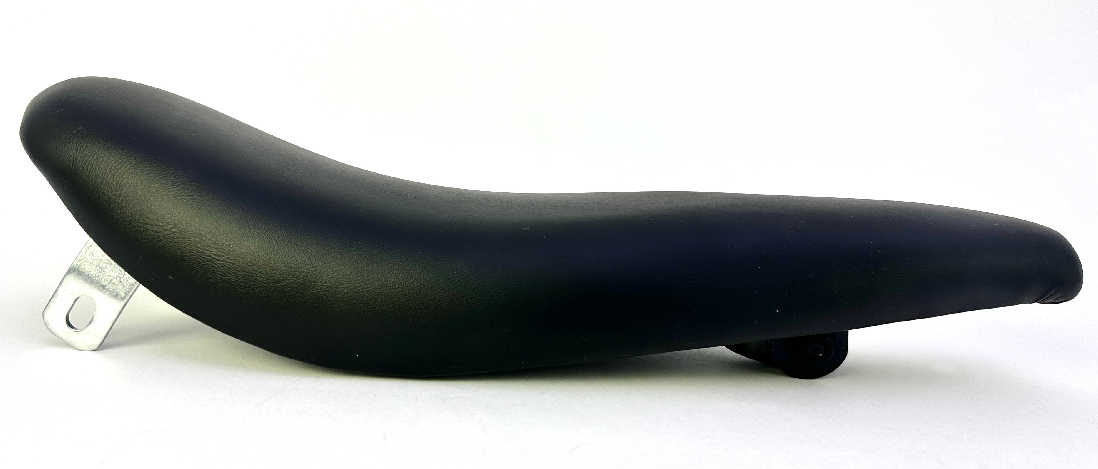 Bananensattel Kunstleder mit Montagebügel für die Sissybar schwarz