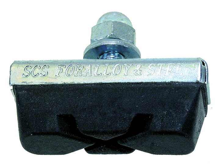 Bremsschuh - Bremsbelag für Alu- und Stahlfelgen 1 Paar 2 Stück