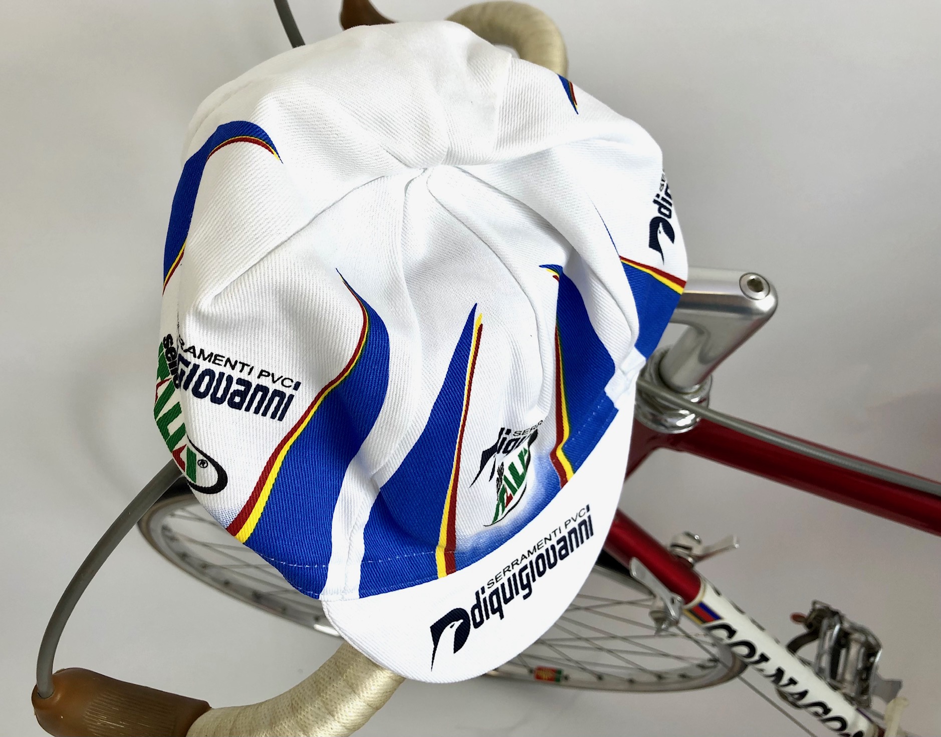 Rennradkappe_Historical_team_cap_retro_cycling_cap_radmutze_Rennkappe_Cycling_-Radlercap_La-Casquette_fahrradkultur_Selle-Italia-Diquigiovanni_4