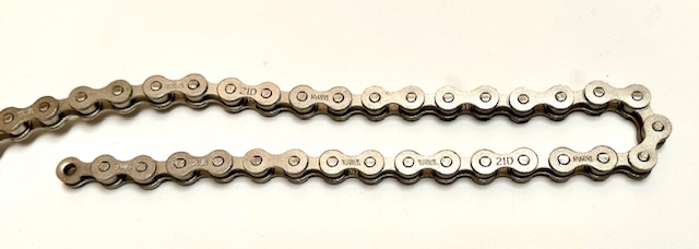 Kette 1/2 x 1/8 Meterware 10 cm