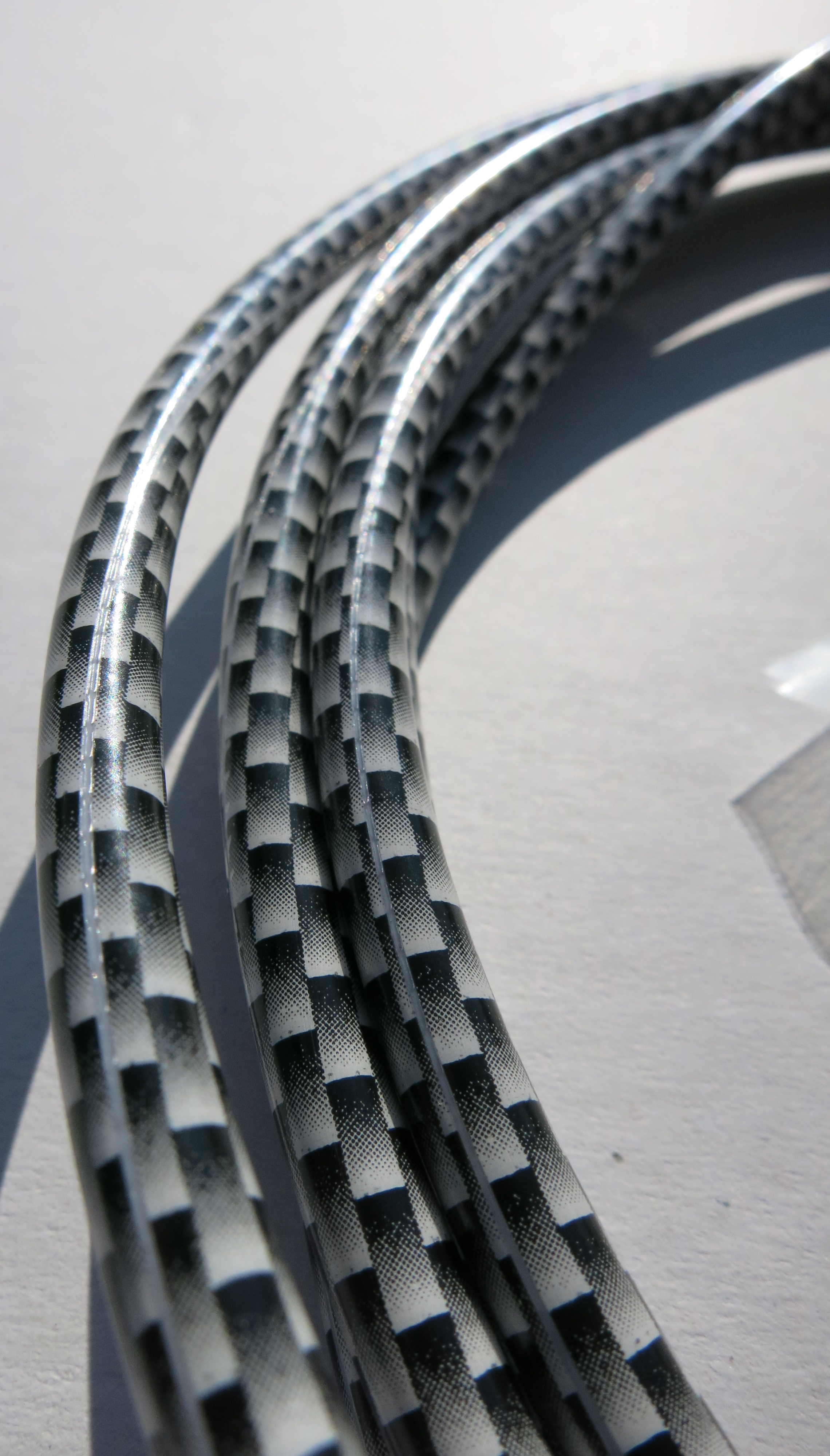 Außenzug Bowdenzug grau  schwarz 2,50 m 5 mm