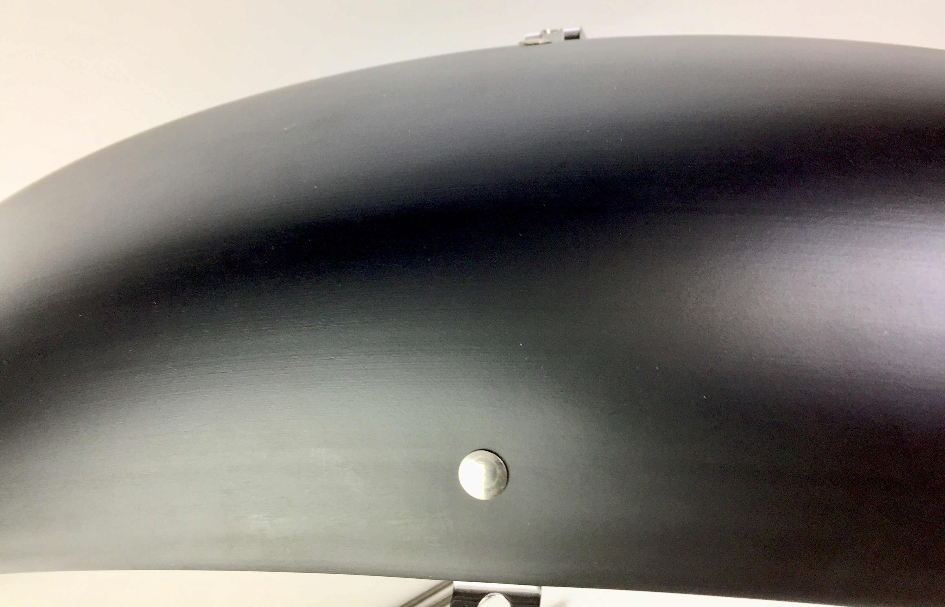 Fat Bike Kunststoffschutzbleche matt schwarz 26x4 - 4.8 124 mm breit