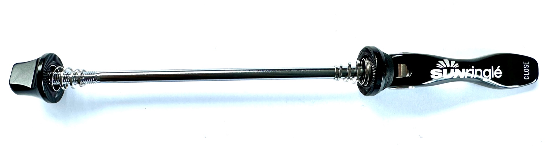 Schnellspanner SUNringlé für das Vorderrad 132 mm, schwarz