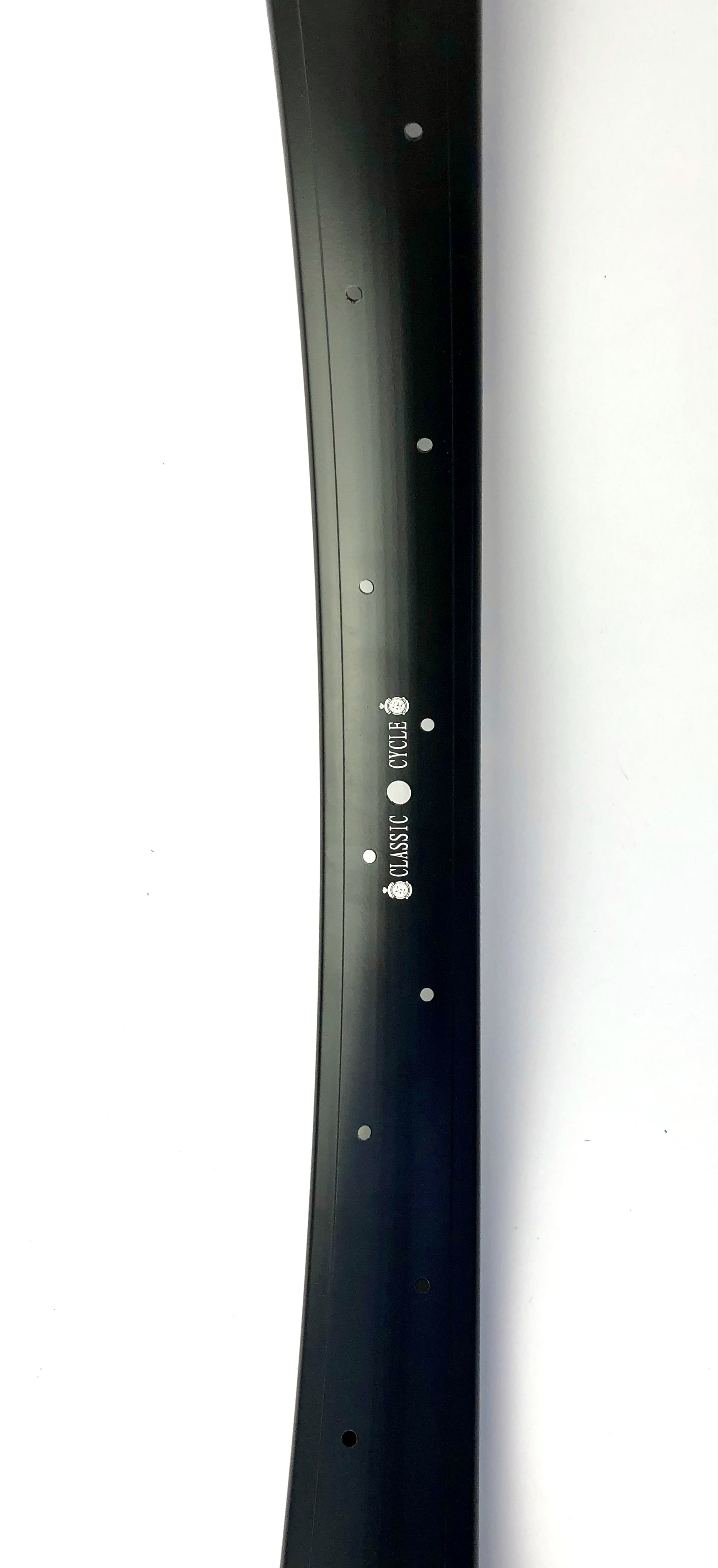 Alufelge 24 Zoll 57 mm, schwarz, doppelwandig