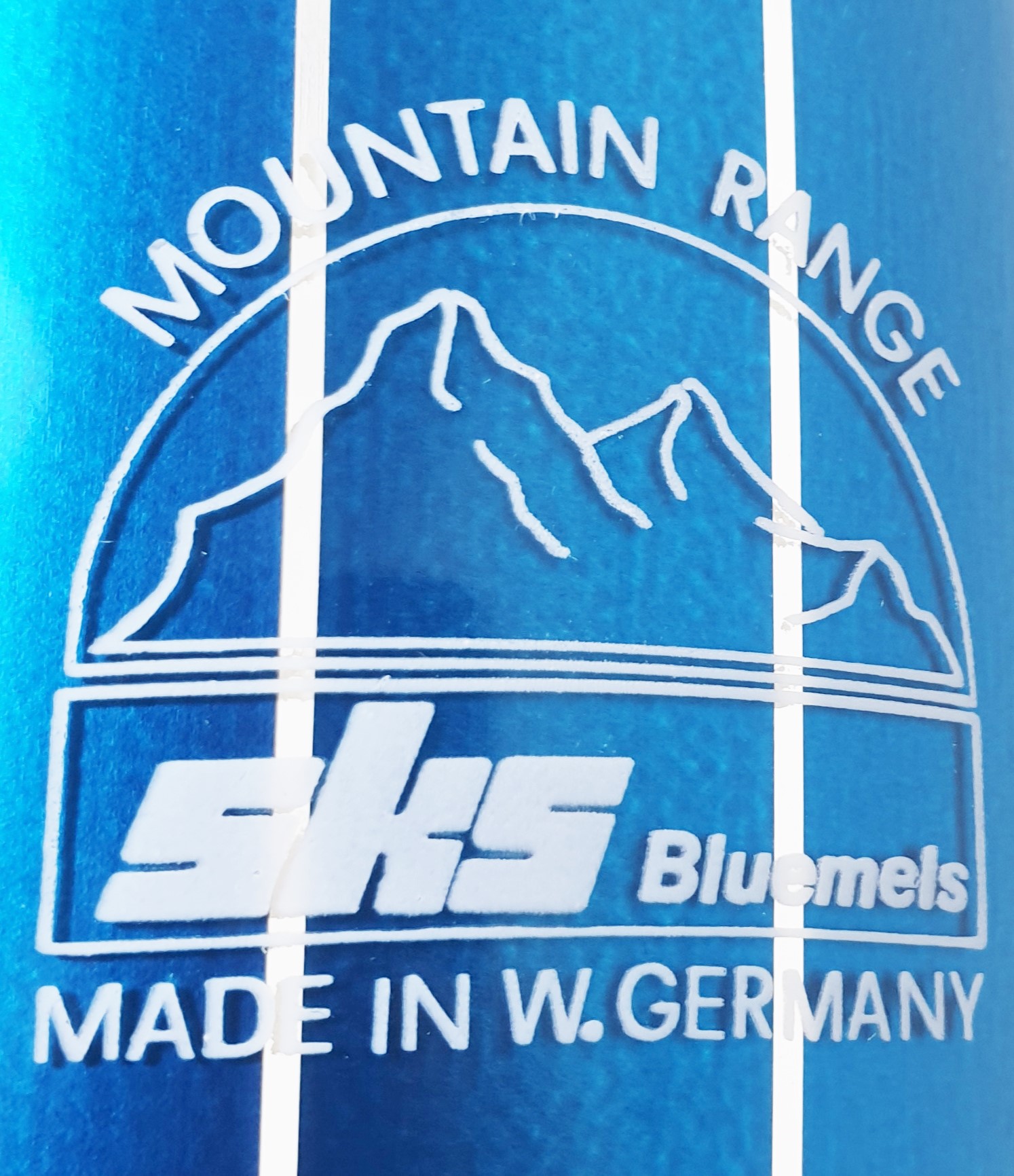 SKS Mountain Range Schutzblechset blau 28" mit Rückleuchte