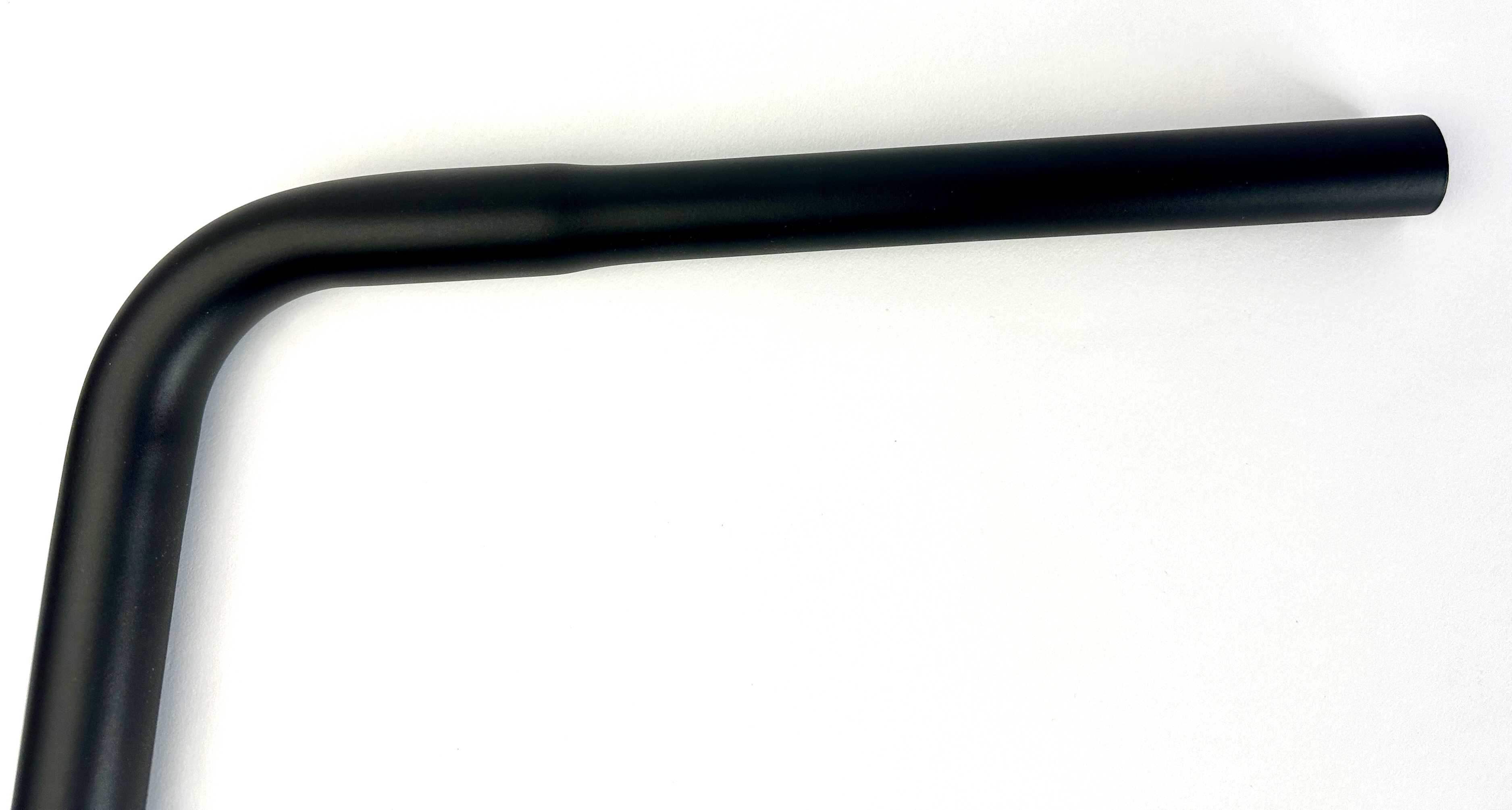 UD Moke oder Swing Lenkerpaar, matt schwarz Durchmesser: 25 mm mit 22 mm Griffenden