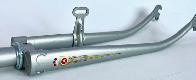 Gazelle Fahrradgabel 28 Zoll  Schaftlänge: 200 mm Lichtgrau