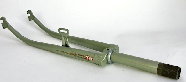 Gazelle Fahrradgabel 28 Zoll  Schaftlänge: 185 mm weiß grün