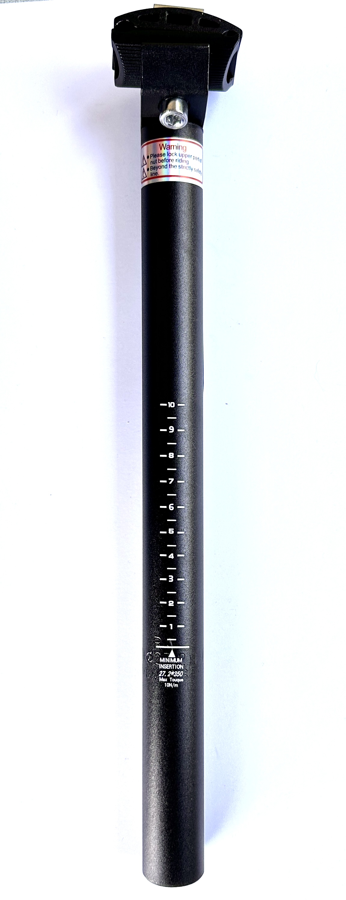 UDX MPO Patentsattelstütze 27,2  350 mm Alu