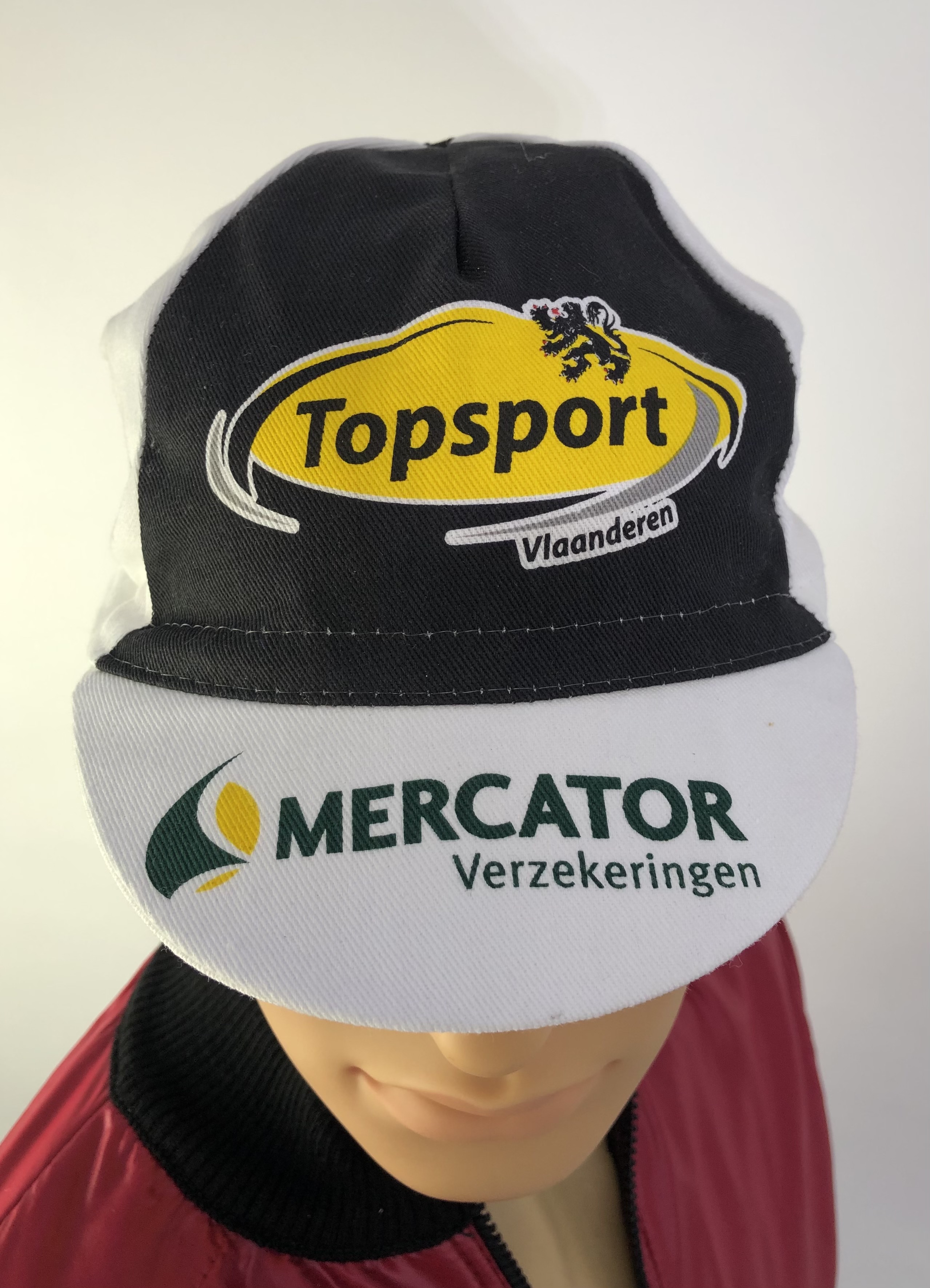 Retro Radsportmütze Team Topsport Mercator