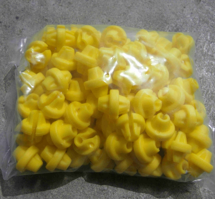 100 Speichenklacker in gelb
