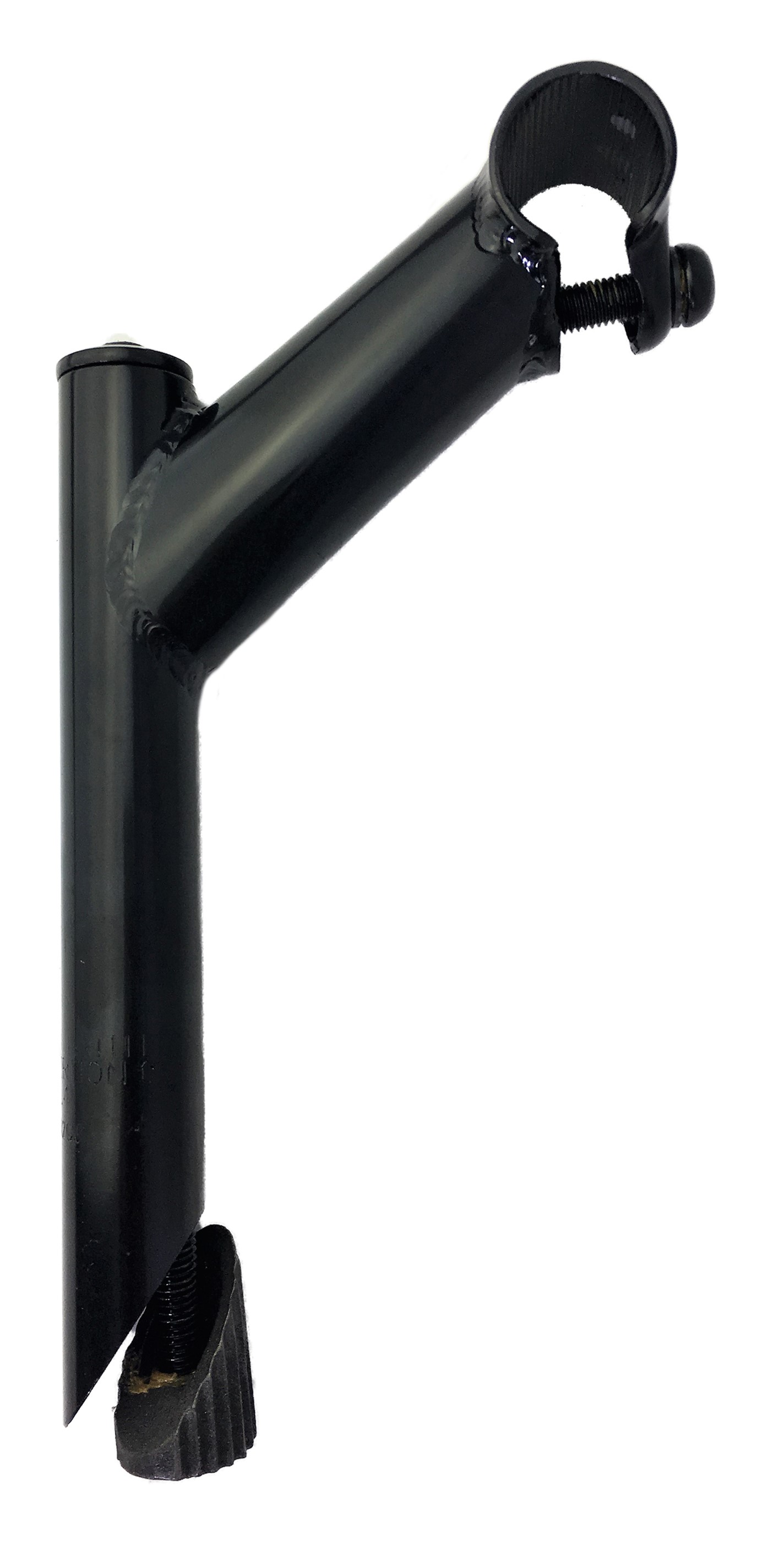 Vorbau 25,4 - 25,4,  110mm, Stahl-Schaft mit 1-Fach Schraubenlenkerklemmung schwarz Humpert Ergotec
