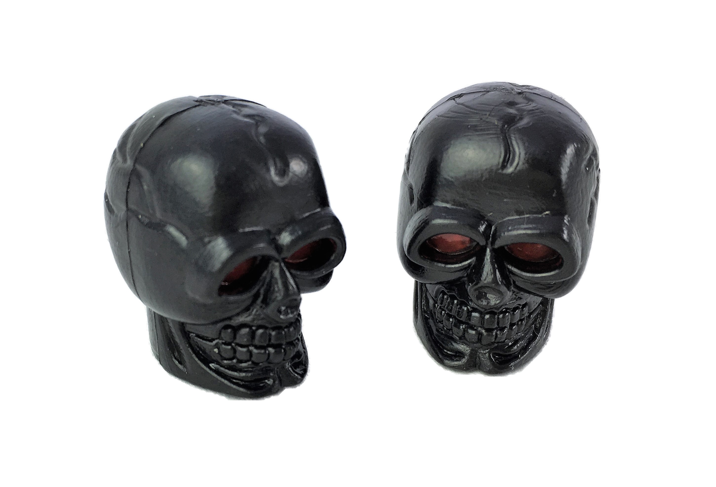 Ventilkappen Skull-Totenkopf, schwarz Toller Custom-Look